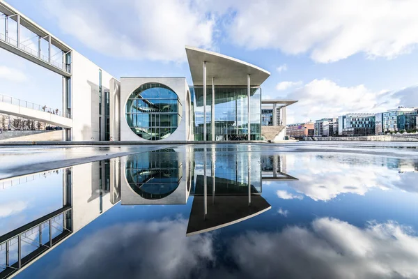 Berlin Germany Jan 2019 Modern Building Pier Paul Loebe Haus — стокове фото