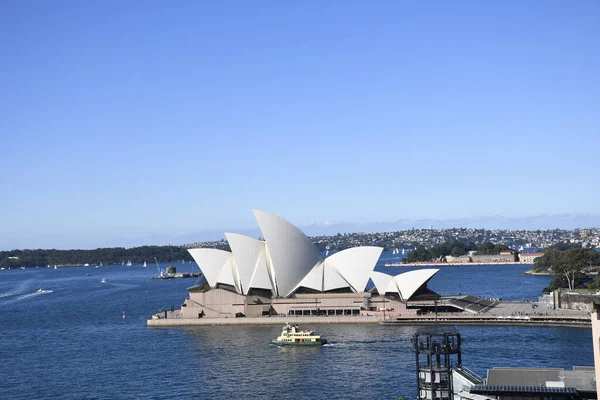 Sydney Australia Haziran 2021 Açık Bir Günde Sydney Opera Binası — Stok fotoğraf