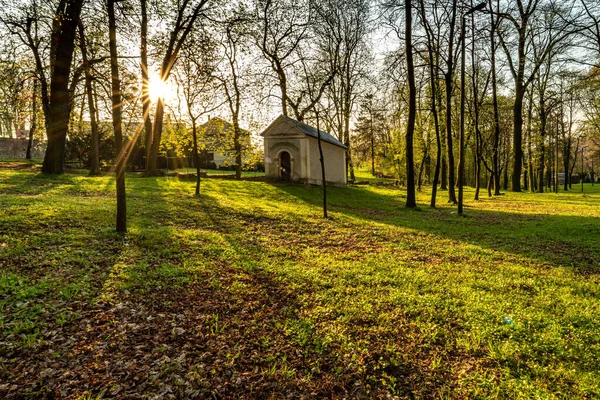 Bild Tegelkapell Golgata Mount Anna Opole Voivodeship Polen — Stockfoto