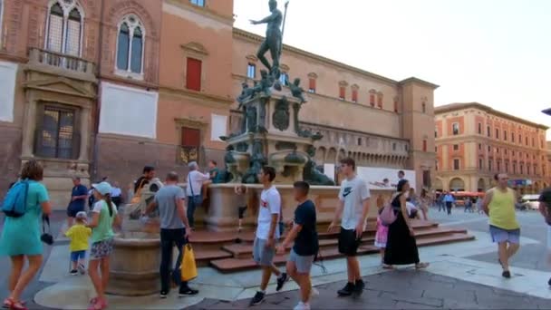 Metraje Hermosa Arquitectura Ciudad — Vídeo de stock