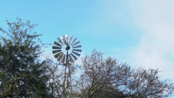 Primer Plano Las Imágenes Veleta Del Viento — Vídeo de stock