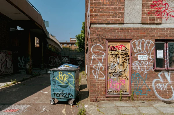 United Kingdom Jul 2013 Heygate Estate Large House Walworth Southlondon — 스톡 사진