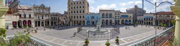 Habana Cuba Agosto 2018 Una Vista Panorámica Edificios Antiguos Una — Foto de Stock