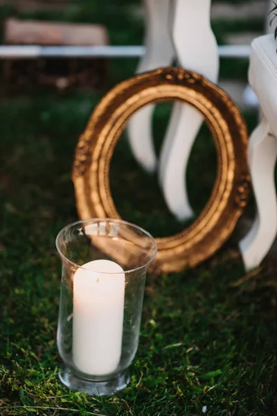 밀봉으로 근처의 촛불을 — 스톡 사진