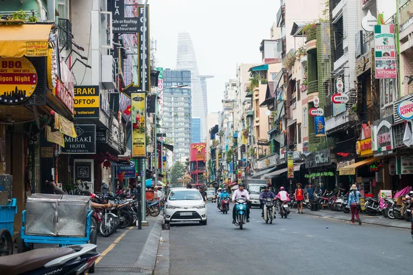 Chi Minh Vietnam Μάιος 2018 Μια Γραφική Θέα Του Κέντρου — Φωτογραφία Αρχείου