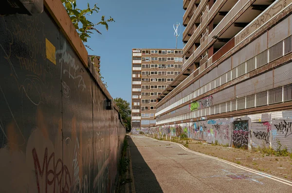 Londres Reino Unido Jul 2013 Heygate Estate Una Gran Urbanización —  Fotos de Stock