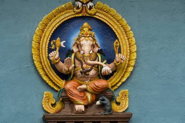 Mysuru India Sep 2012 Idol Elephant Headed Hindu God Ganesha — Stock Photo, Image