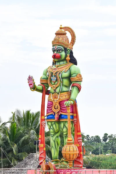 Dio Indù Hanuman Con Origini Naturali Bello Enorme Signore Hanuman — Foto Stock