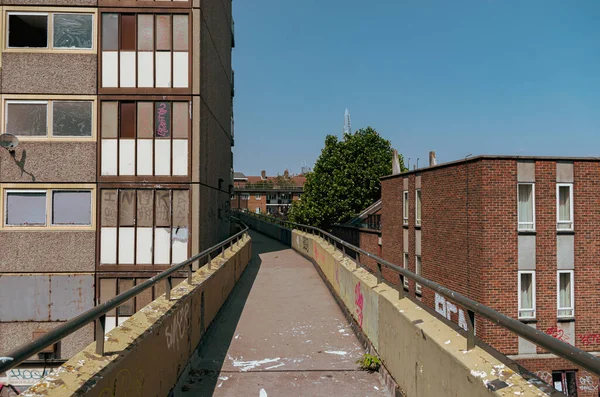 Londra Regno Unito 2013 Heygate Estate Grande Complesso Residenziale Walworth — Foto Stock