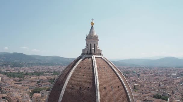 Riprese Aeree Della Città Firenze — Video Stock