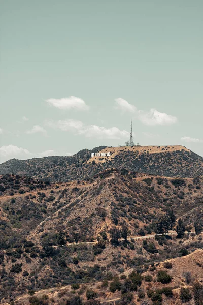 Los Angeles États Unis Mai 2020 Plan Vertical Hollywood Depuis — Photo