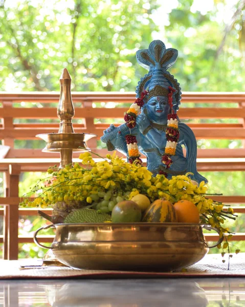 Visu Egy Tradicionális Tavaszi Fesztivál Amit Malajziai Hinduk Tartanak Keralában — Stock Fotó