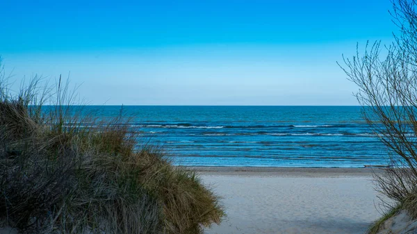 Morze Bałtyckie Niemczech Jest Bardzo Dobrze Znane Lubiane Swoich Rozległych — Zdjęcie stockowe