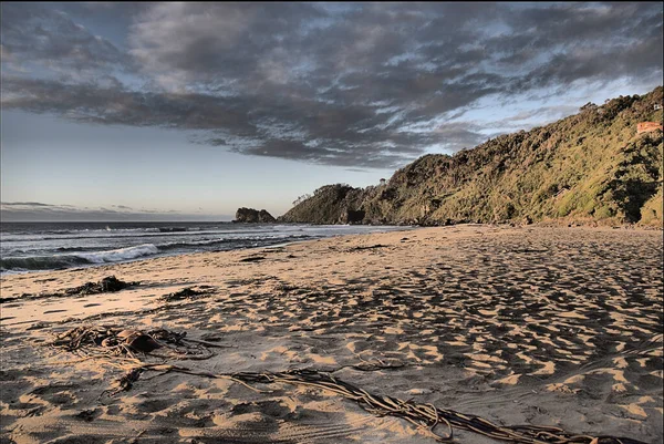 Oceano Pacífico Partir Praia Tril Tril Região Los Lagos Sul — Fotografia de Stock