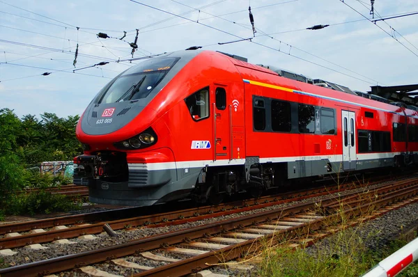 Frankfurt Alemanha Agosto 2021 Pesa Link Iii Está Vindo Ponte — Fotografia de Stock