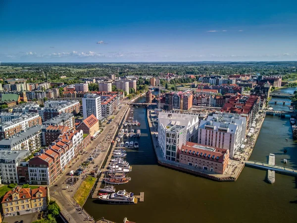 Gdansk Poland Haziran 2021 Gdansk Taki Eski Şehrin Güzel Mimarisi — Stok fotoğraf