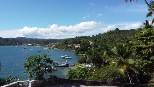 Vista Mar Praia — Vídeo de Stock