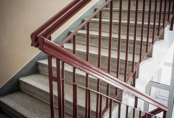 Una Escalera Entrada Edificio — Foto de Stock