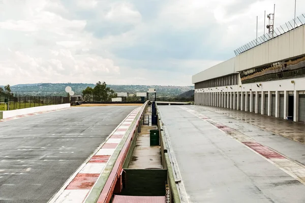 Johannesburg Jižní Africa Srpna 2021 Pokročilý Trénink Jízdy Závodní Dráze — Stock fotografie