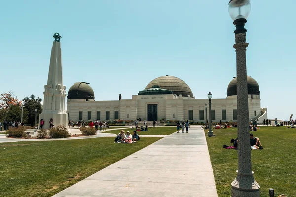 美国洛杉矶 2020年5月23日 美国加利福尼亚州洛杉矶格里菲斯天文台 — 图库照片