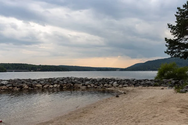 Mchenry United States Aug 2021 Beautiful View Lake Sandy Coast — Stock Photo, Image