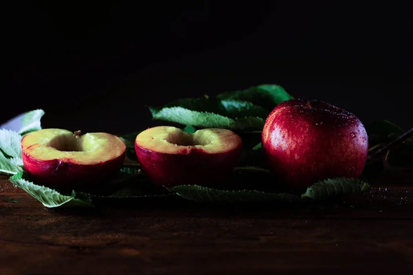 Студійний Знімок Яблук — стокове фото