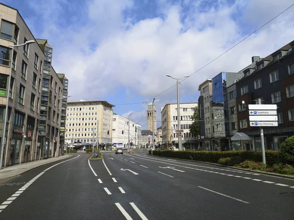 Muelheim Der Ruhr Germany Haziran 2021 Antik Muelheim Şehrinin Sokakları — Stok fotoğraf