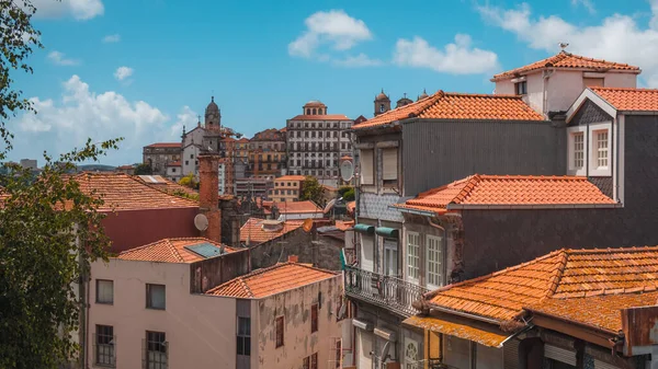 Porto Portugal Jul 2021 Exterior Edifícios Residenciais Porto Portugal — Fotografia de Stock