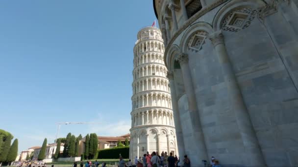 Pisa Italien Juni 2019 Das Berühmte Denkmal Der Stadt Venedig — Stockvideo