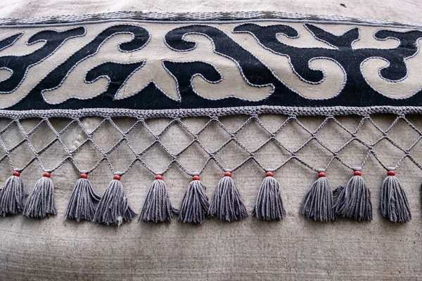 Юрті Киргизстані Знімок Чудової Текстури — стокове фото