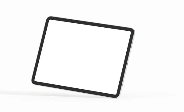 Une Tablette Isolé Sur Fond Blanc Ipad Comprimé — Photo