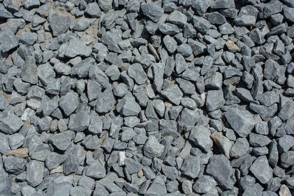Uma Vista Superior Uma Pilha Pedras Construção — Fotografia de Stock