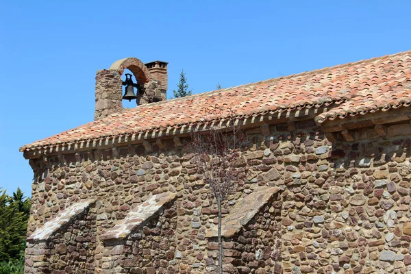 Ermitaż Matki Boskiej Olmacedo Miejscowości Olvega Sorii Hiszpania — Zdjęcie stockowe