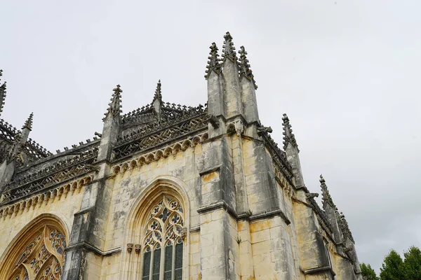 Ein Schöner Blick Auf Das Batalha Kloster Portugal — Stockfoto