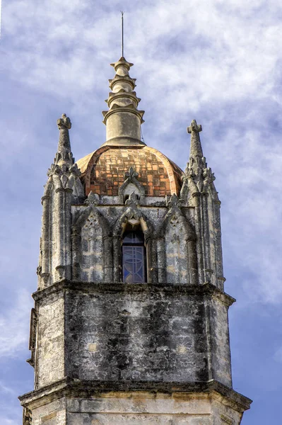 Een Verticaal Shot Van Top Van San Carlos Borromeo Kathedraal — Stockfoto