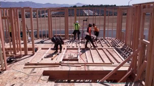 Imagens Canteiro Obras — Vídeo de Stock