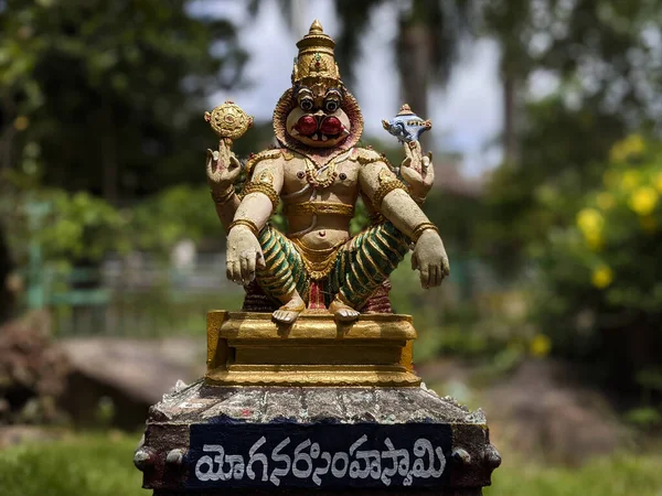 Tirumala Andhra Pradesh Inde Juil 2021 Vue Rapprochée Seigneur Sri — Photo