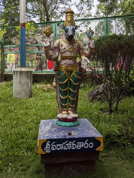 Tirumala Andhra Pradesh Indien Juli 2021 Eine Lange Ansicht Von — Stockfoto