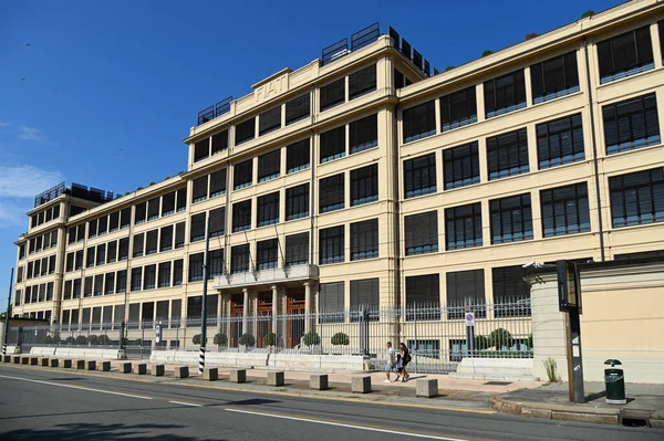 Torino Itálie Srpna 2021 Uzavřené Sídlo Automobilky Fiat Závodě Lingotto — Stock fotografie