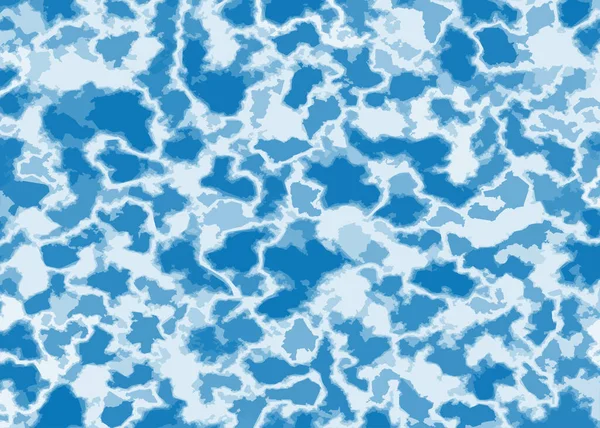 Zbliżenie Niebieskiej Białej Wody Teksturowane Tło — Zdjęcie stockowe