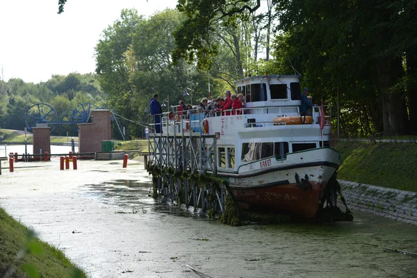 Drulity Poland Sep 2015 Historical Elblag Canal Drulity Poland — Stock Photo, Image