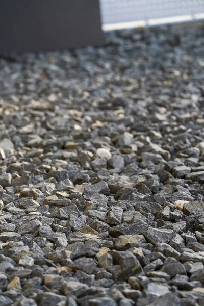 Selektiv Fokusbild Krossad Stenstruktur Marken — Stockfoto