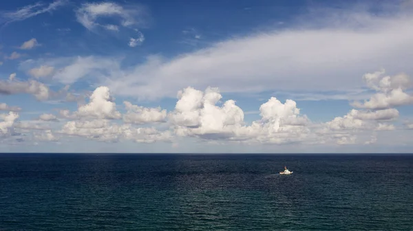 Panoramic Seascape Sunny Day Singer Island Florida — Stock Photo, Image