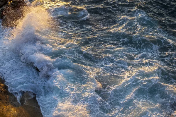 Bel Colpo Mare Che Ondeggia — Foto Stock