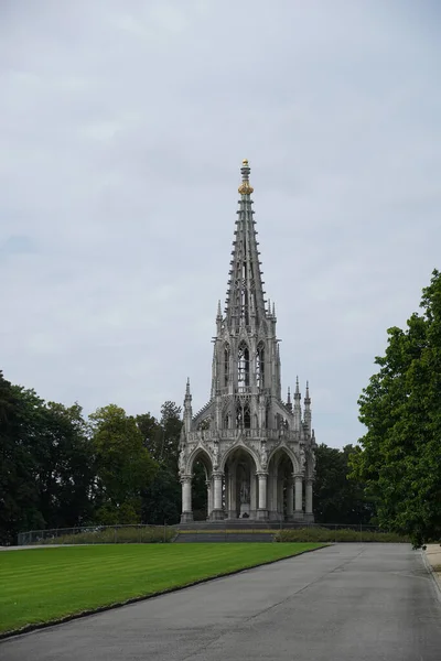 Primer Plano Del Monumento Leopoldo Bruselas Bélgica — Foto de Stock