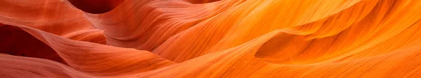 Uma Bela Vista Incríveis Formações Arenito Famoso Antelope Canyon Dia — Fotografia de Stock