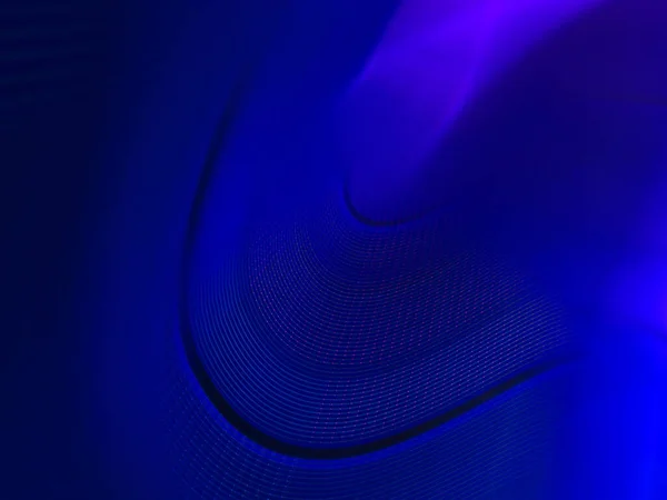 Гладкий Синий Фиолетовый Фон Ритмичными Световыми Дорожками Обоев — стоковое фото
