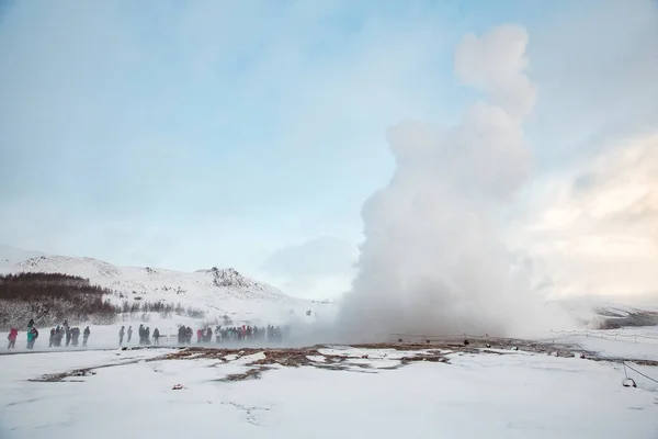 Вид Красивый Герер Исландии — стоковое фото