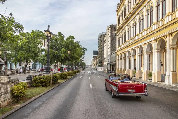 Havana Cuba Aprile 2019 Primo Piano Strade Dell Avana Con — Foto Stock