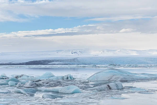 Beautiful View Jokulsarlon Glacial Lagoon Iceland — Stock Photo, Image